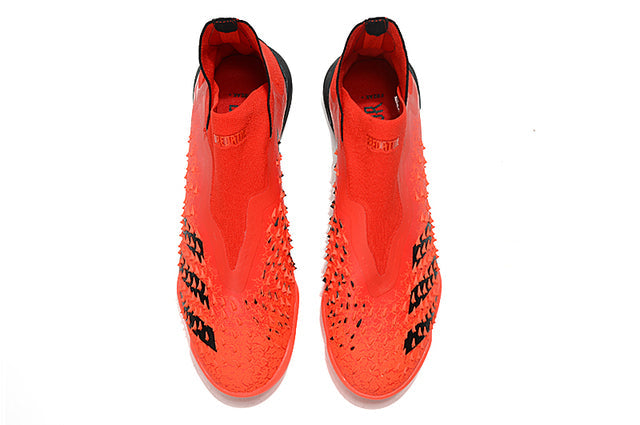 Chuteira Society Adidas Predator Freak+TF Red - Cano Alto