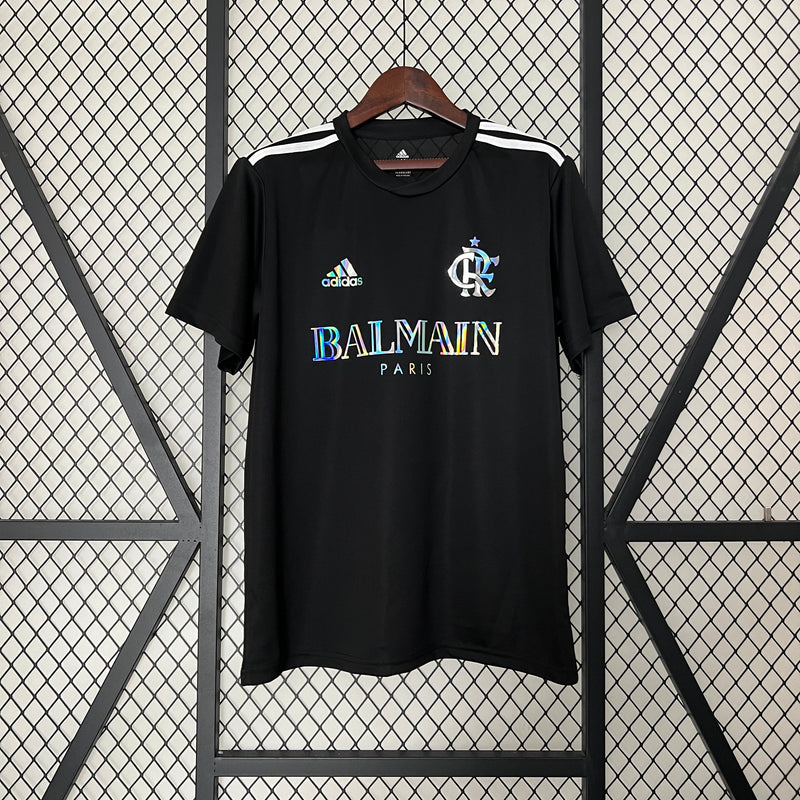 Camisa Flamengo Balmain Edição Especial 24/25 - Adidas - Black