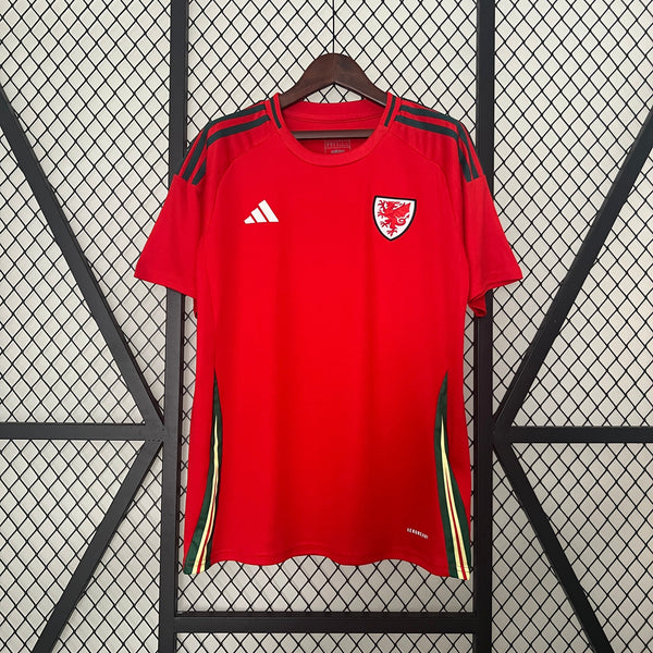 País de Gales 2024/25 Home - Adidas - Vermelha