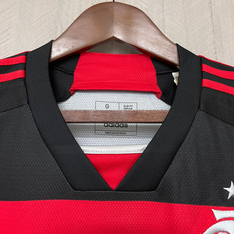 Camisa Flamengo I 24/25 - Adidas - Vermelho e Preto