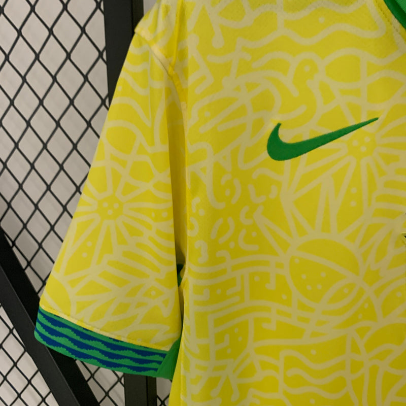 Camisa Seleção Brasil I 2024/25 Nike - Amarela