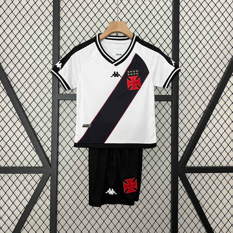 Kit Infantil Vasco II 24/25 Kappa - Branca