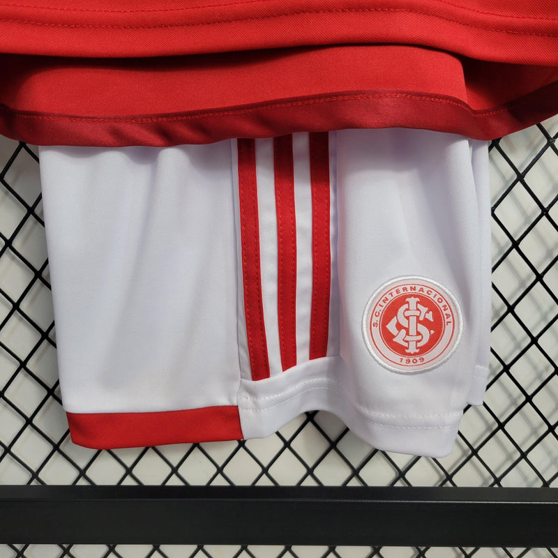 Kit Infantil Internacional 23/24 Adidas - Vermelho