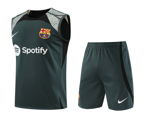 Kit Treino Barcelona 23/24 Nike - Chumbo