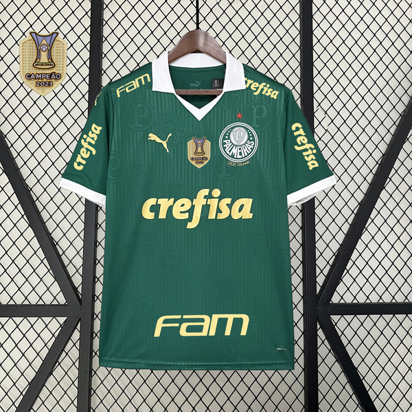 Camisa Palmeiras I 24/25 + Patrocínios e Patch - Puma - Verde