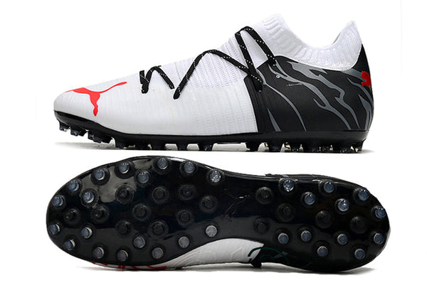 Chuteira Society Puma Future Z FG White/Black