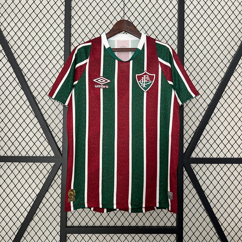 Camisa Fluminense I 24/25 - Umbro - Vermelha e Verde