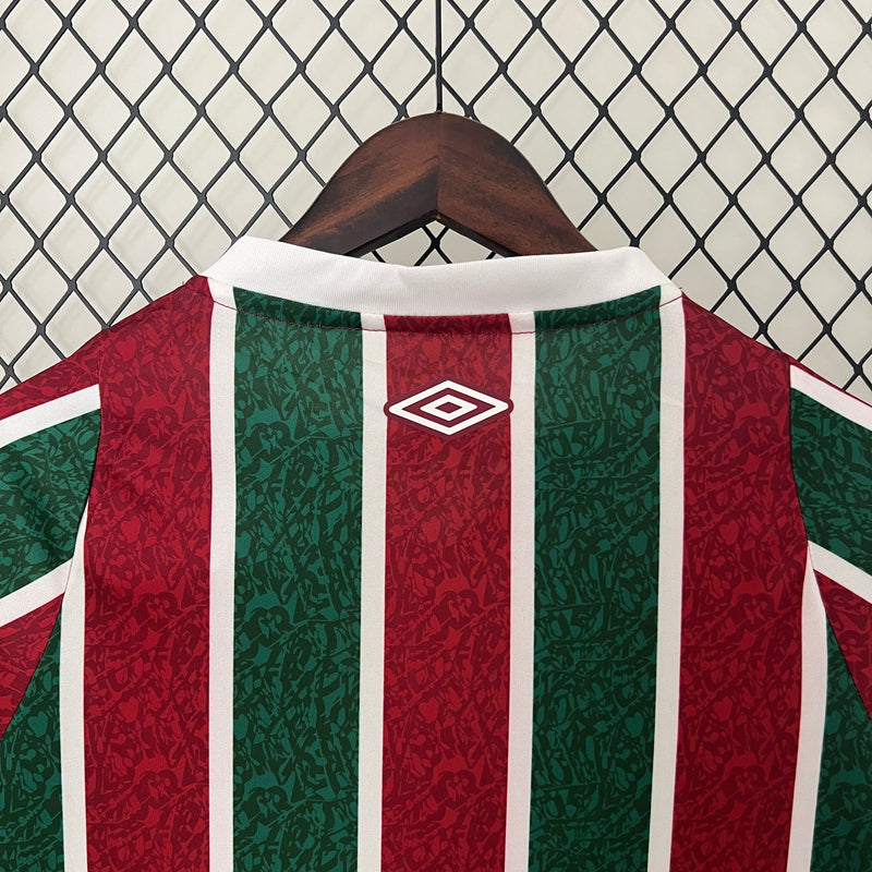 Camisa Fluminense I 24/25 - Umbro - Vermelha e Verde