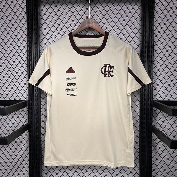 Camisa 24∕25 Flamengo Treino Branco