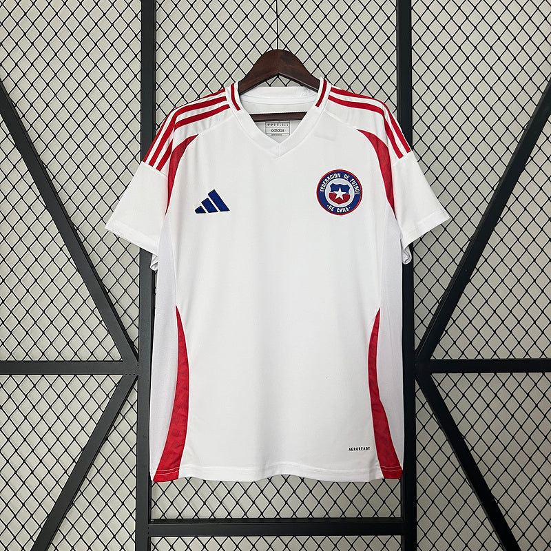 Camisa Chile 24/25 Away II - Branco