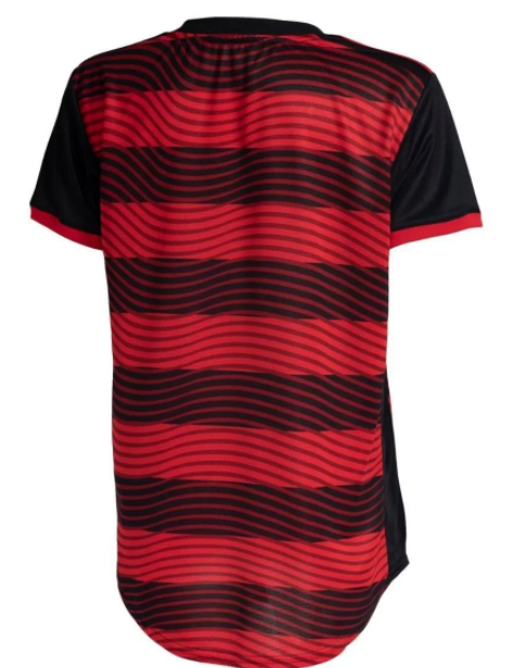 Camisa Feminina Flamengo I 22/23 Adidas - Rubro Negro