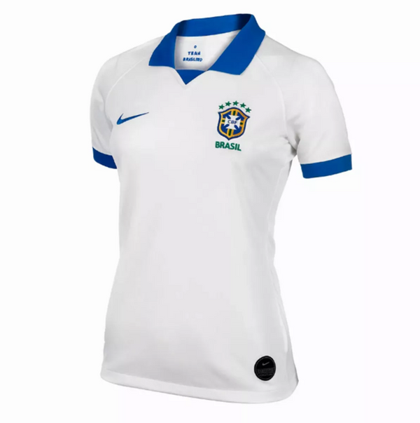 Camisa Feminina Seleção Brasil 21/22 Nike - Branca