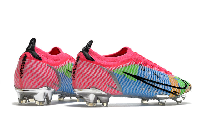 Chuteira Campo Nike Mercurial Vapor 14 Elite FG - Colorido