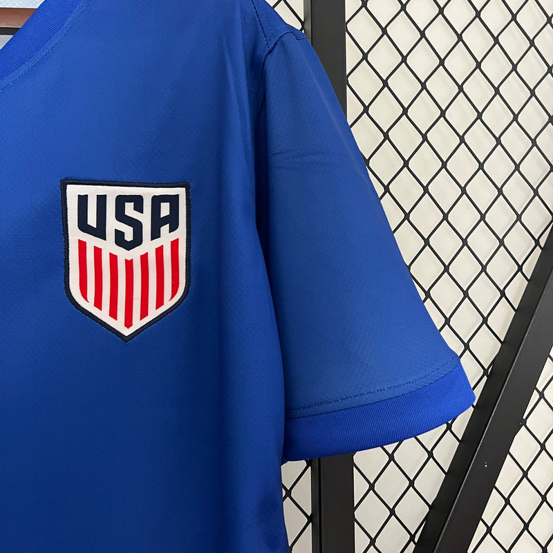 Camisa Estados Unidos 2024/25 Away - Azul - Nike