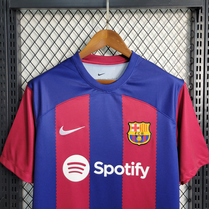 Camisa Barcelona I 23/24 Nike - Grená