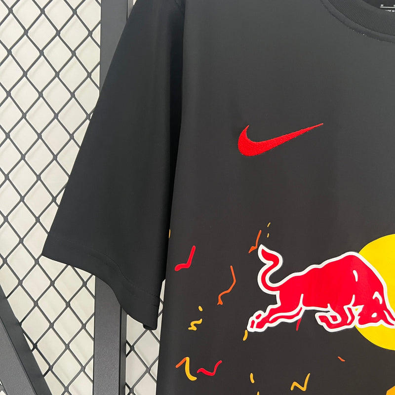 Camisa RB Leipzig Edição Especial Black 24/25 - Preta