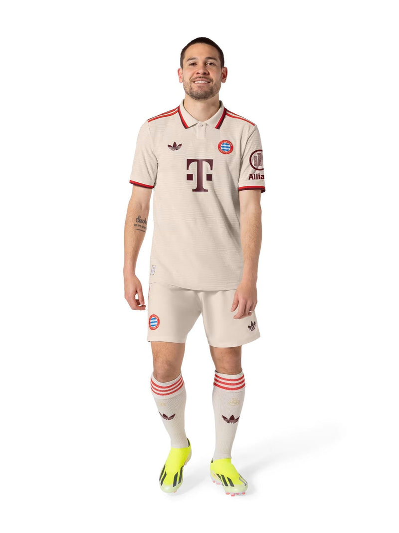 Camisa Bayern de Munique III 24/25 Adidas - Bege